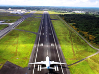 The airport in Chelyabinsk