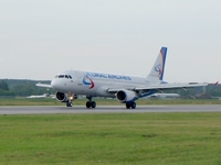 Ural Airlines carried almost 2 million passengers