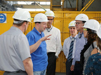 Airbus delegation visited VSMPO-AVISMA