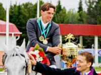 The Ugoria insurance company's show jumping cup is off to Germany