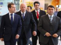 Russian President Dmitry Medvedev Gave an Excellent Mark to Koltsovo Airport in Ekaterinburg