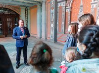 Ekaterinburg Mayor Unveiled the Secrets of the City Hall to Gifted Children